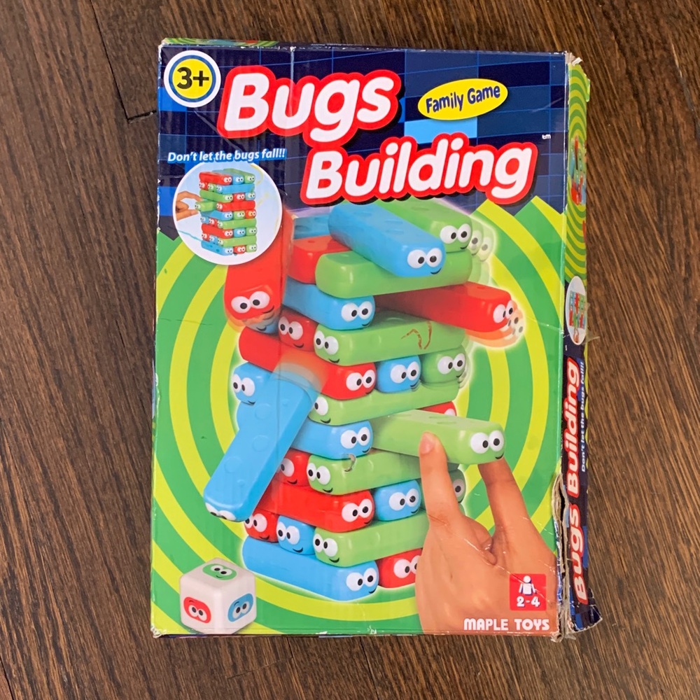 Bugs Building Game - Colorful Stacking Fun
